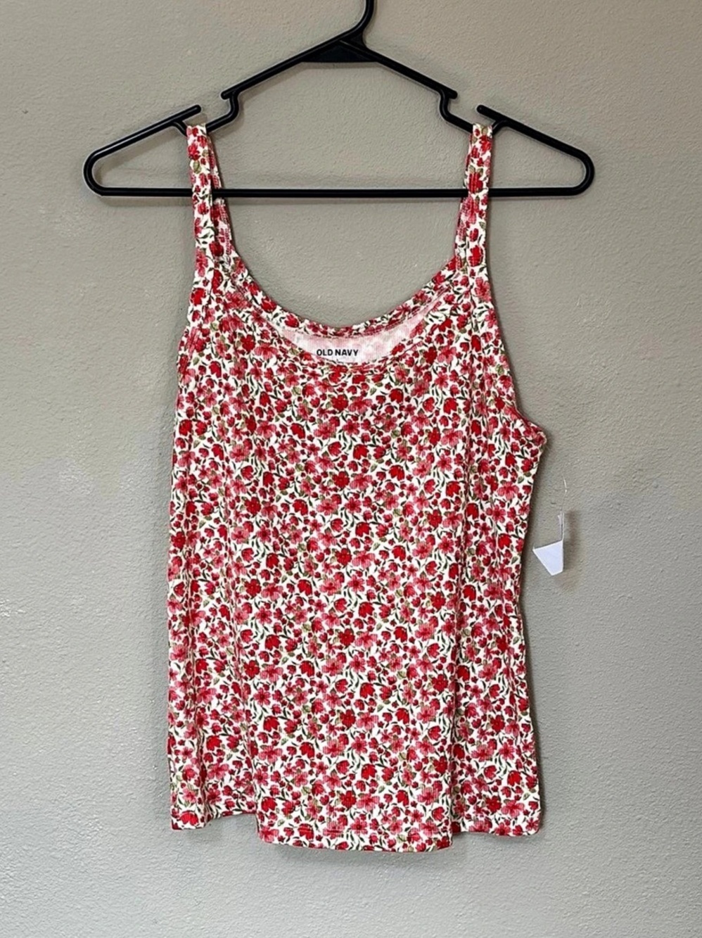 Old Navy Size L Ditsy Floral Tank Top